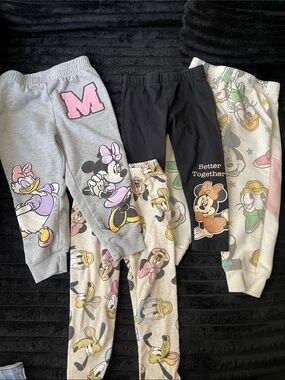 Toddler girl Disney pants and leggings
